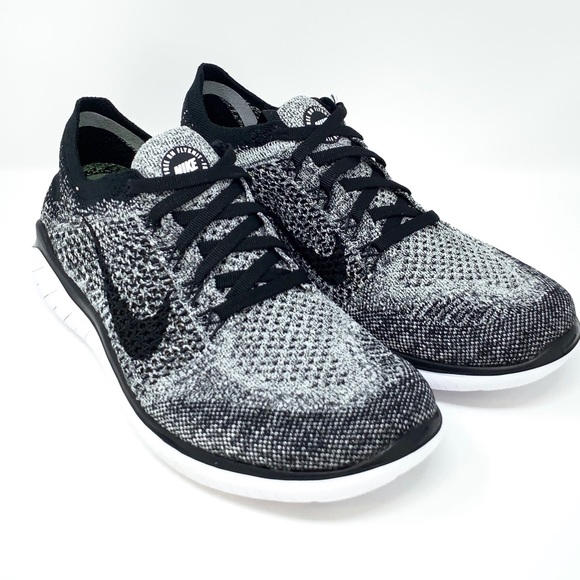 Nike Free RN Flyknit 2018 'Oreo' - Picture 4 of 8